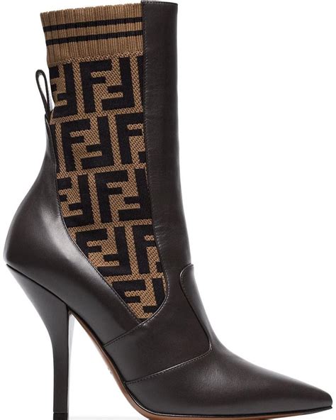 fendi shoes farfetch|Fendi boots for women.